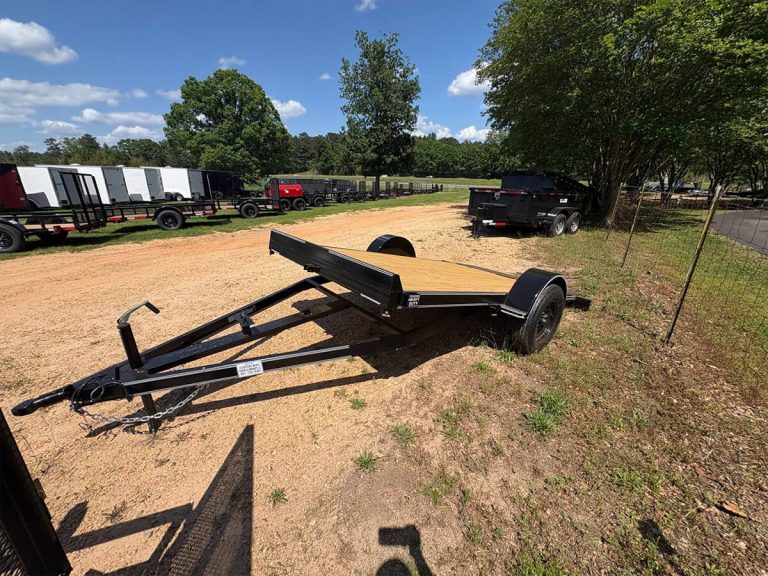 Custom Built Equipment Tilt Trailer in Mississippi