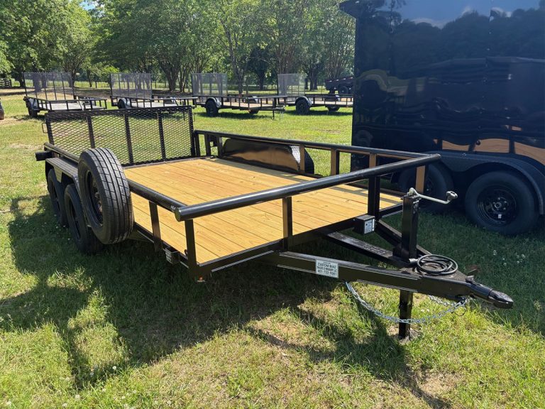 Custom Built Utility Trailer in Mississippi