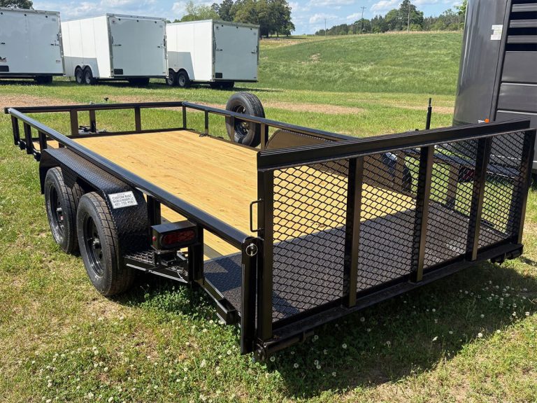 Custom Built Utility Trailer in Mississippi
