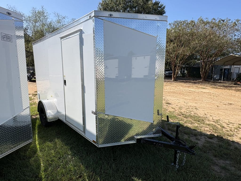 6'x12' HD Enclosed Trailer detail view