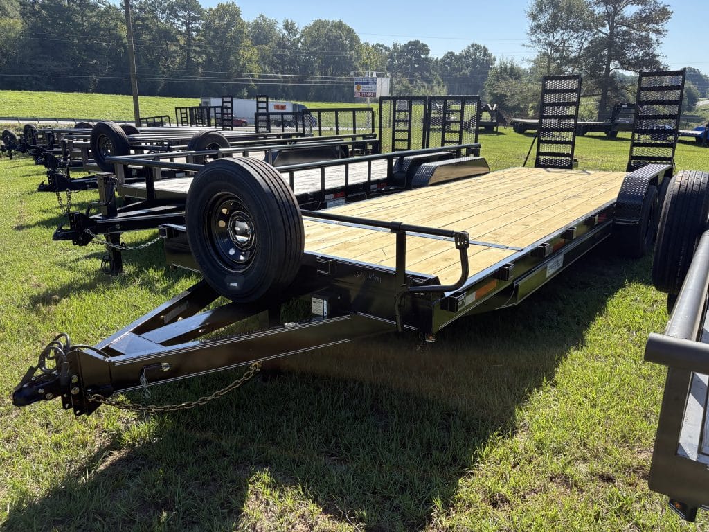 83"x24' HD Equipment Hauler exterior shot
