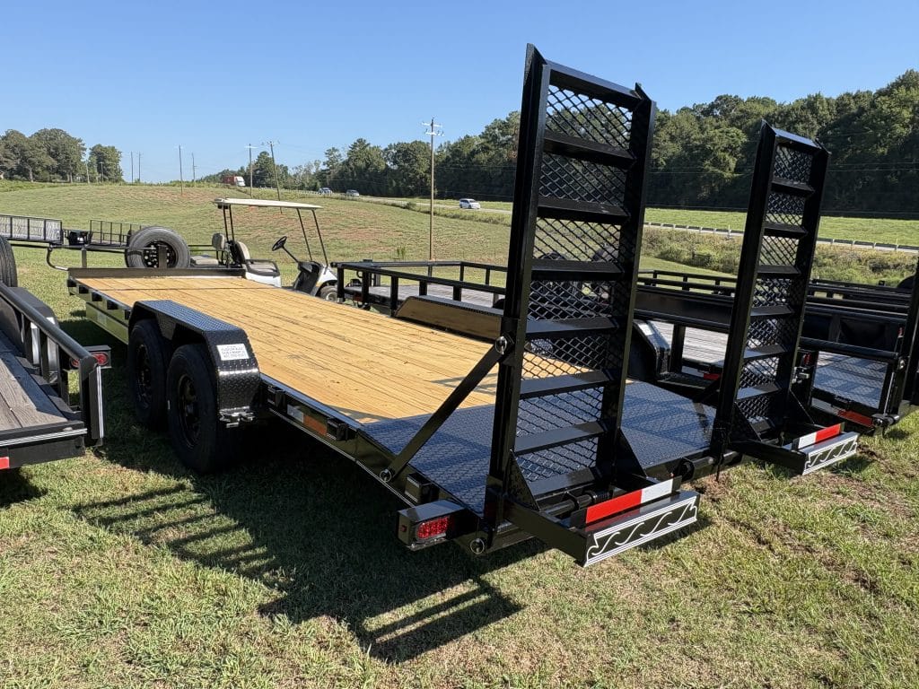83"x24' HD Equipment Hauler detail view