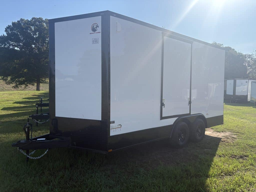 8.5'x16' HD Enclosed Trailer side panel