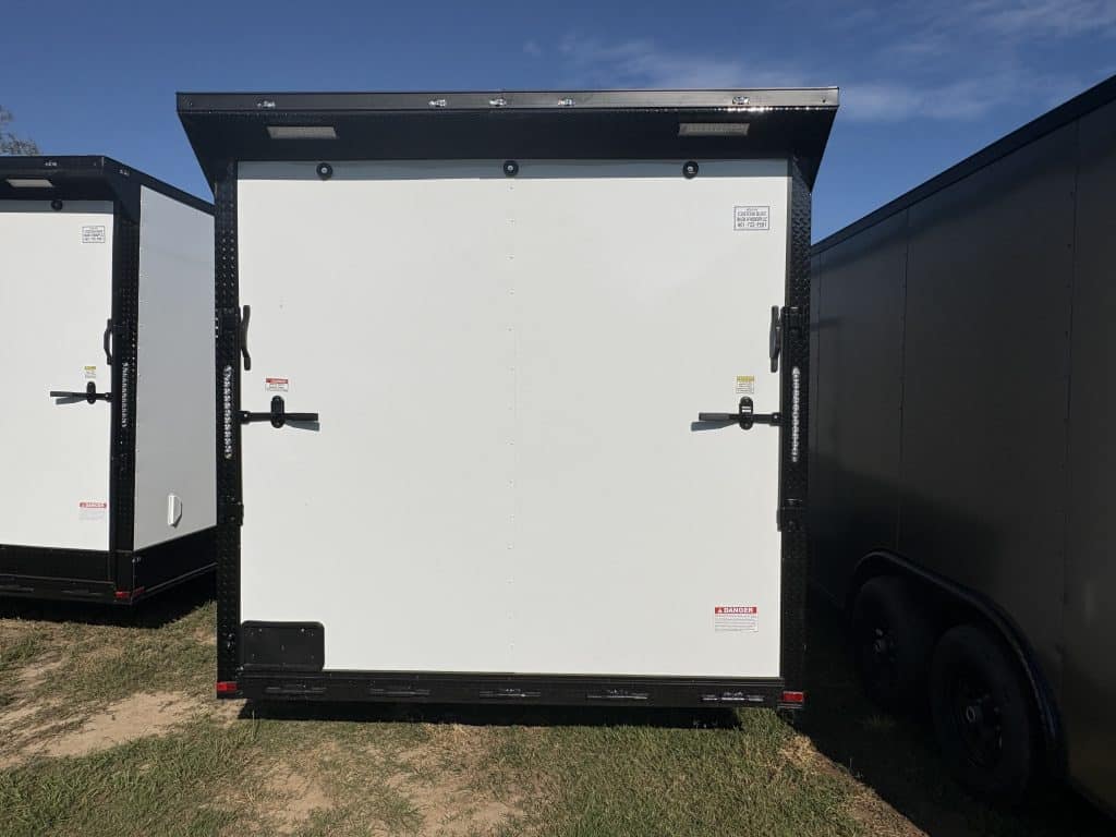 8.5'x16' HD Enclosed Trailer side view